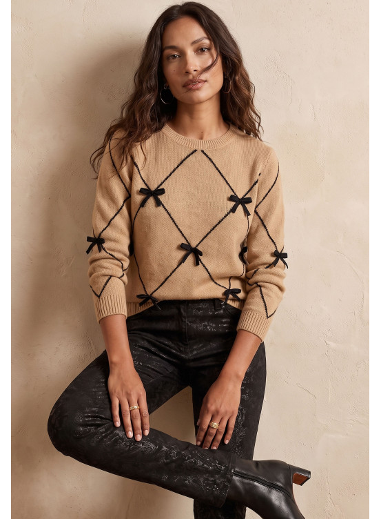 PULL 100% LAINE - MADDY - CAMLE CLAIR - Un Jour Ailleurs