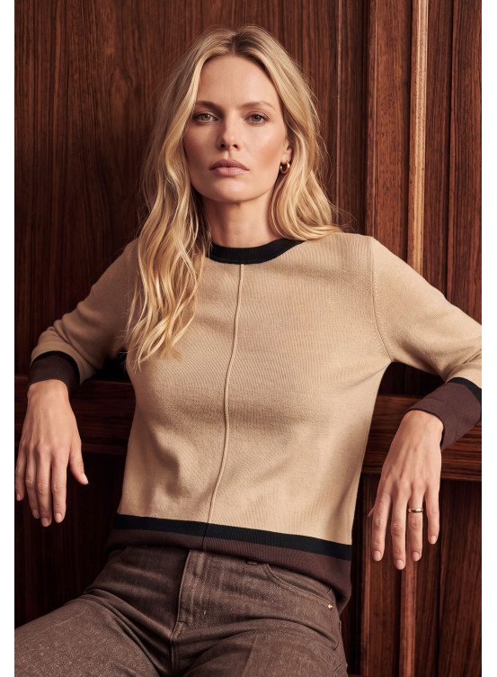 PULL - MILANO - CAMEL CLAIR
