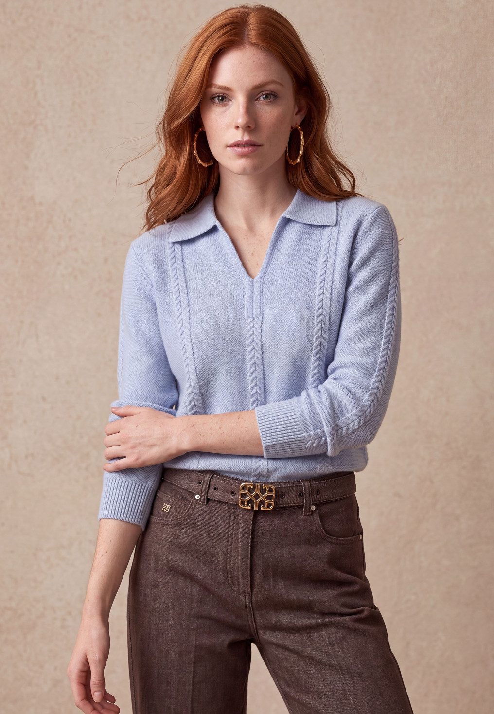 PULL 100% LAINE - MIRAKI - CIEL