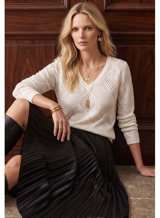 PULL - MARBELLA - ECRU