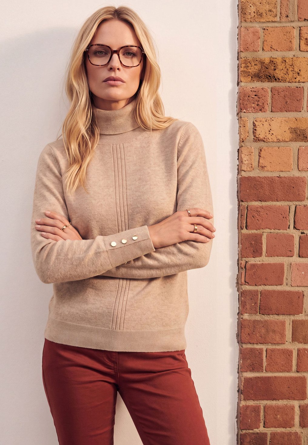 PULL 100% LAINE - MEZZANI - CAMEL CHINE