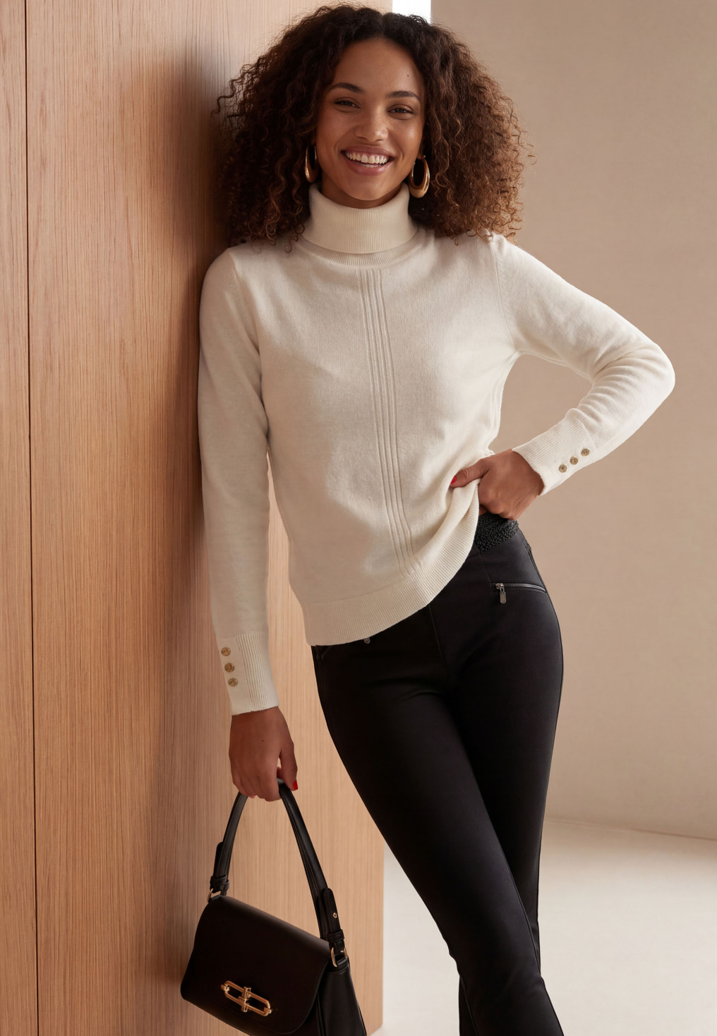 PULL 100% LAINE - MEZZANI - IVOIRE