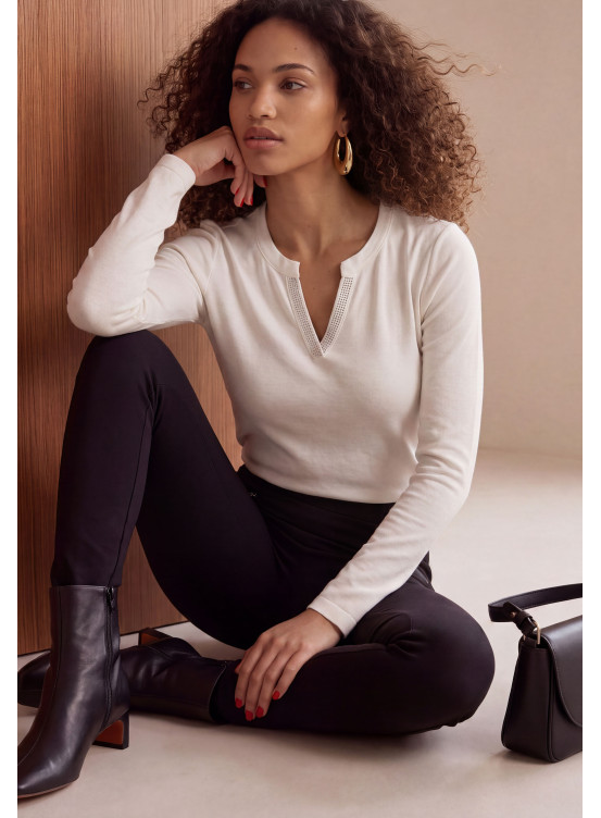 TEE-SHIRT - MONACO - OFF WHITE - Un Jour Ailleurs