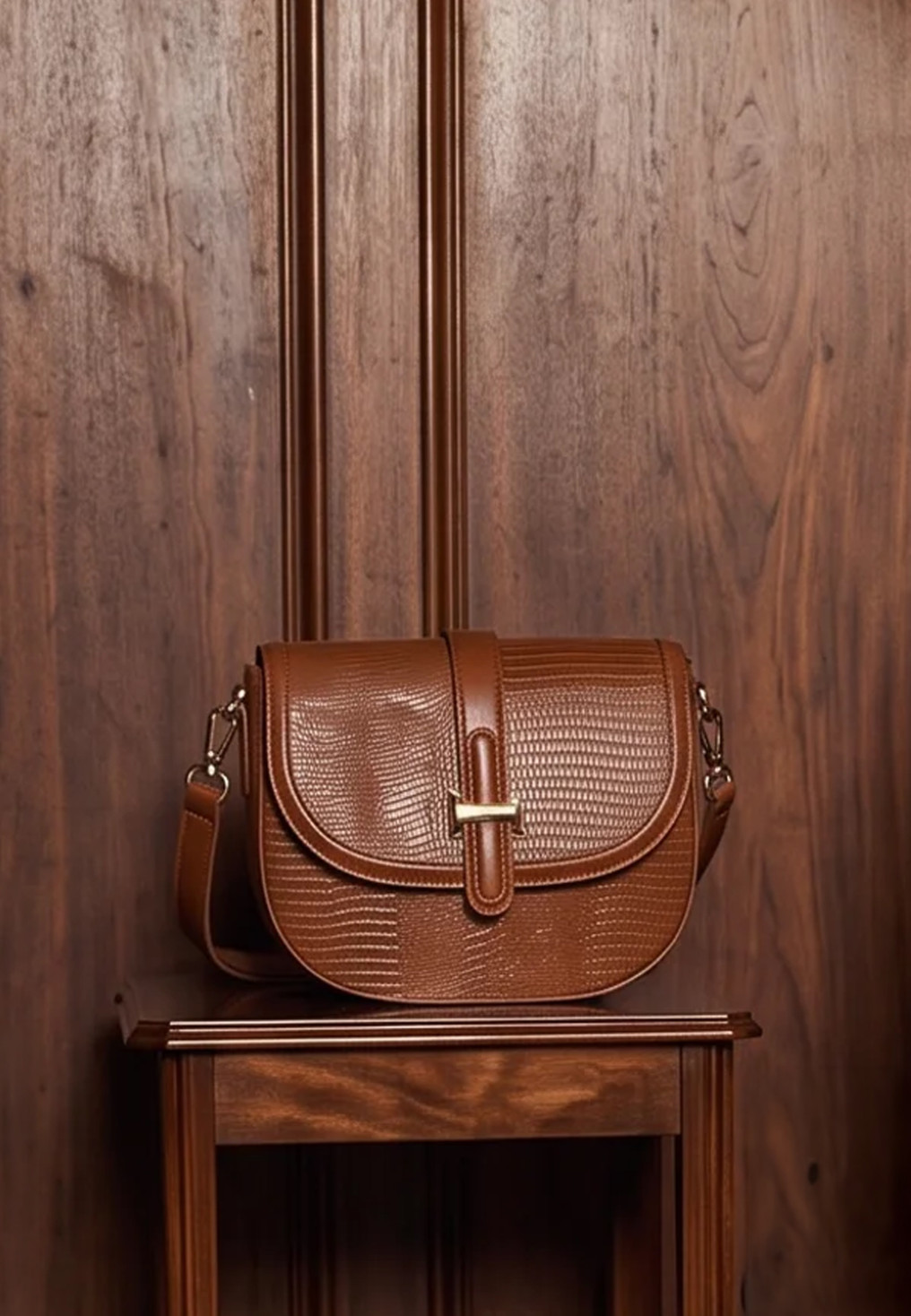 SAC CROCO - JAMILLE - CAMEL - Un Jour Ailleurs