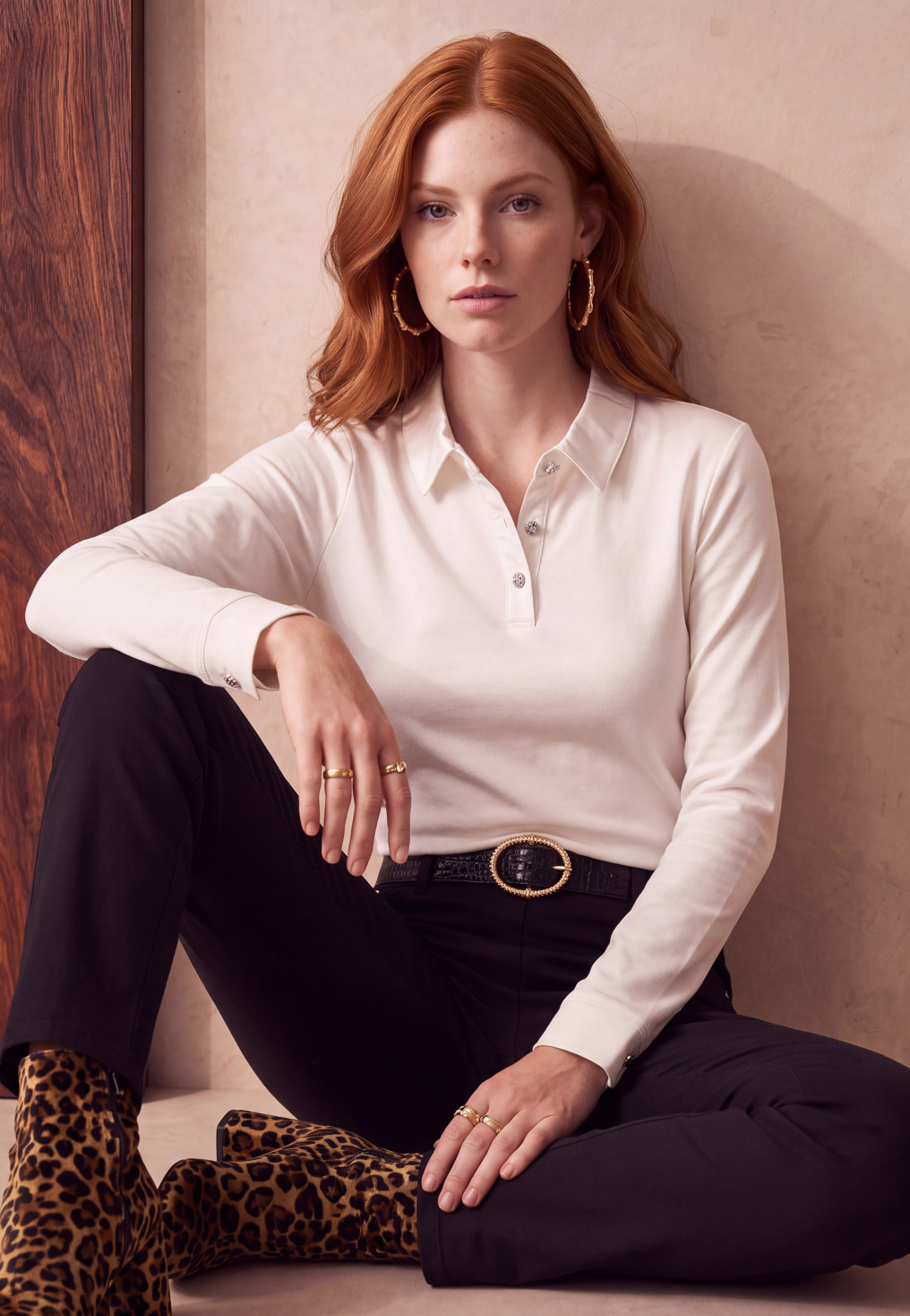 TEE-SHIRT - MARVINA - OFF WHITE - Un Jour Ailleurs