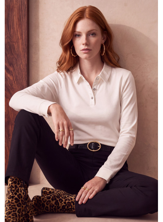 TEE-SHIRT - MARVINA - OFF WHITE - Un Jour Ailleurs