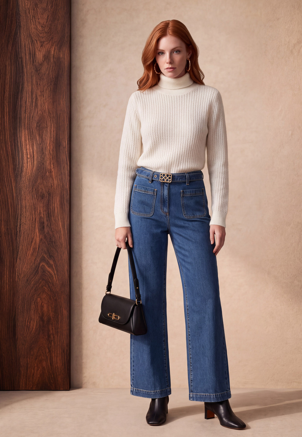 JEAN FLARE - MAENA - DENIM
