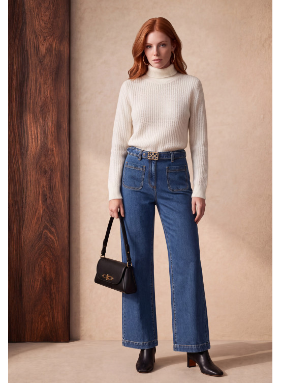 JEAN FLARE - MAENA - DENIM