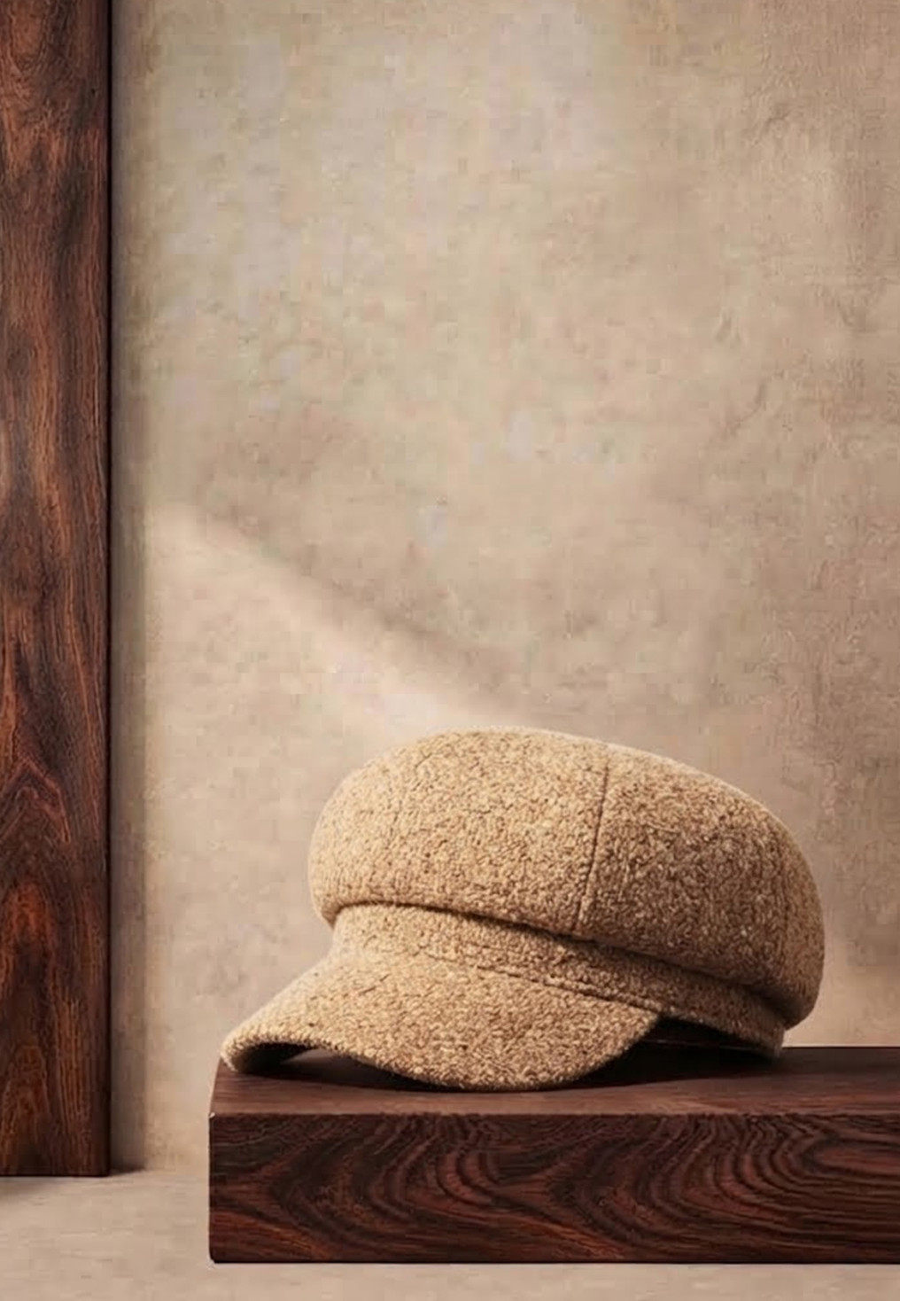 CASQUETTE - MACADAMIA - BEIGE - Un Jour Ailleurs
