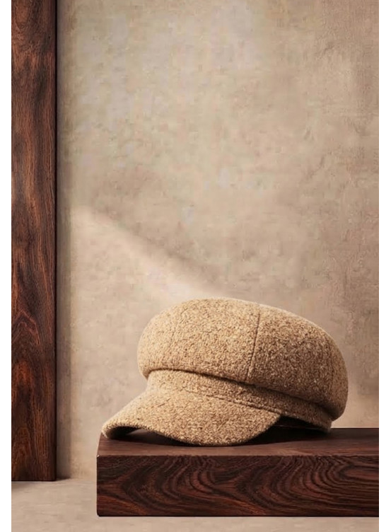 CASQUETTE - MACADAMIA - BEIGE - Un Jour Ailleurs