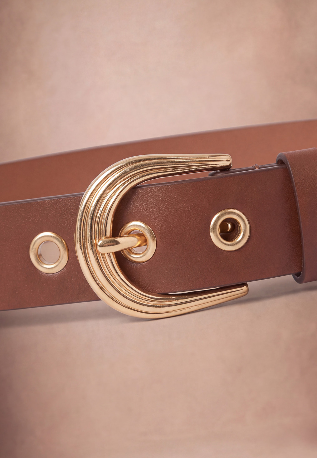 CEINTURE - MACARON - CAMEL - Un Jour Ailleurs