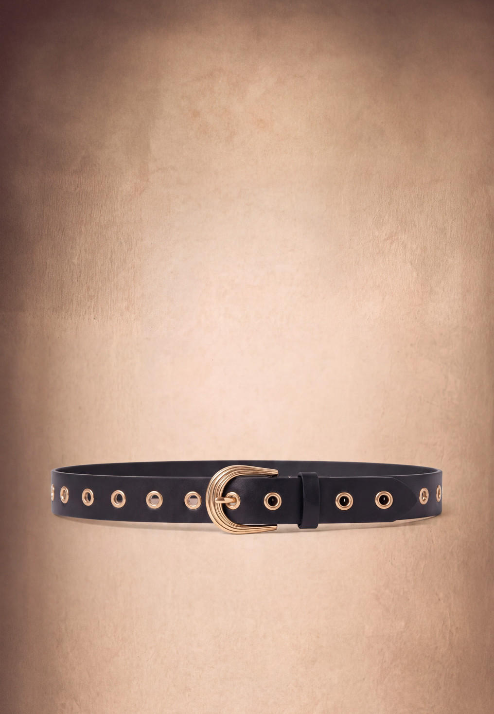 CEINTURE - MACARON - NOIR - Un Jour Ailleurs