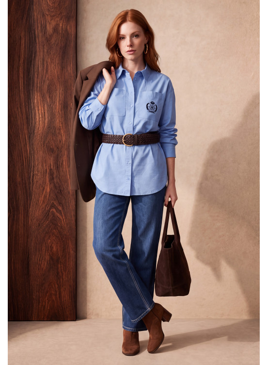 CHEMISE - MAMACITA - BLEU