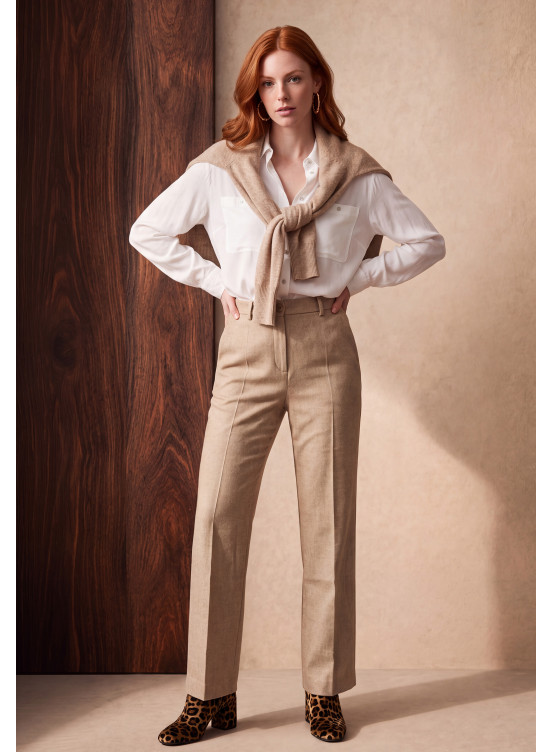 PANTALON - MOONA - VISON - Un Jour Ailleurs