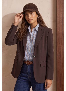 VESTE - MISSIA - BRUN