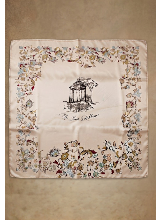 CARRE - MIRTIO - BEIGE - Un Jour Ailleurs