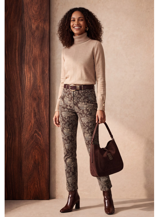 PANTALON - MELIMELO - TAUPE