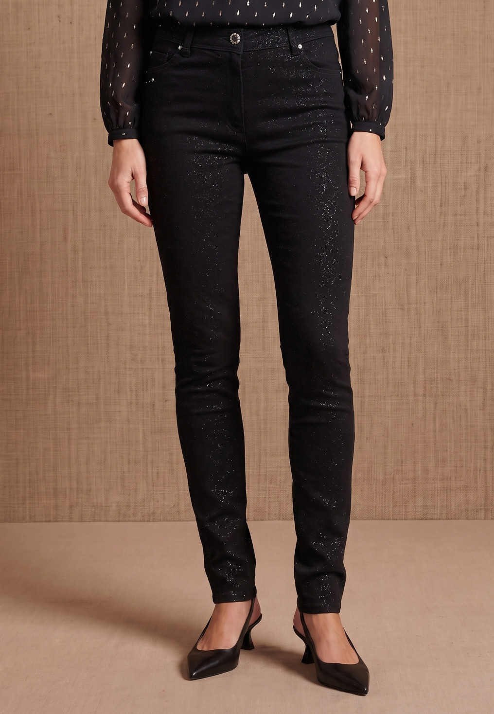 PANTALON FANTAISIE - MILOUSTRASS - NOIR