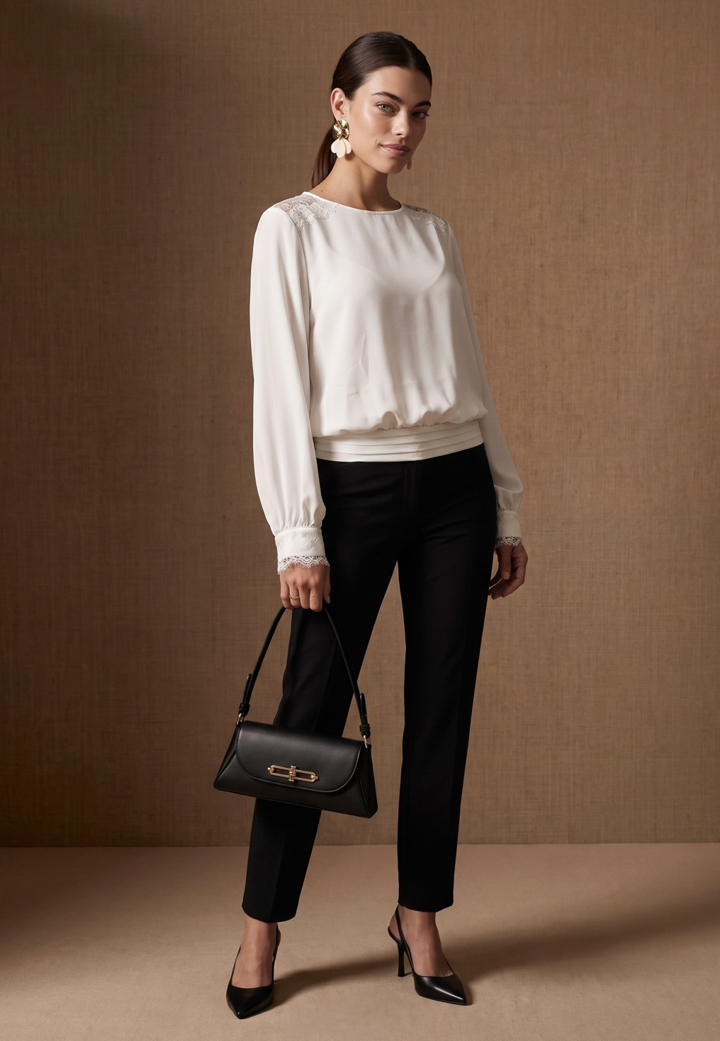 BLOUSE - MIKAM - OFF WHITE - Un Jour Ailleurs