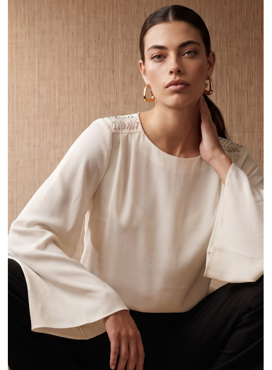 Blouse - MOUSAK - CREME