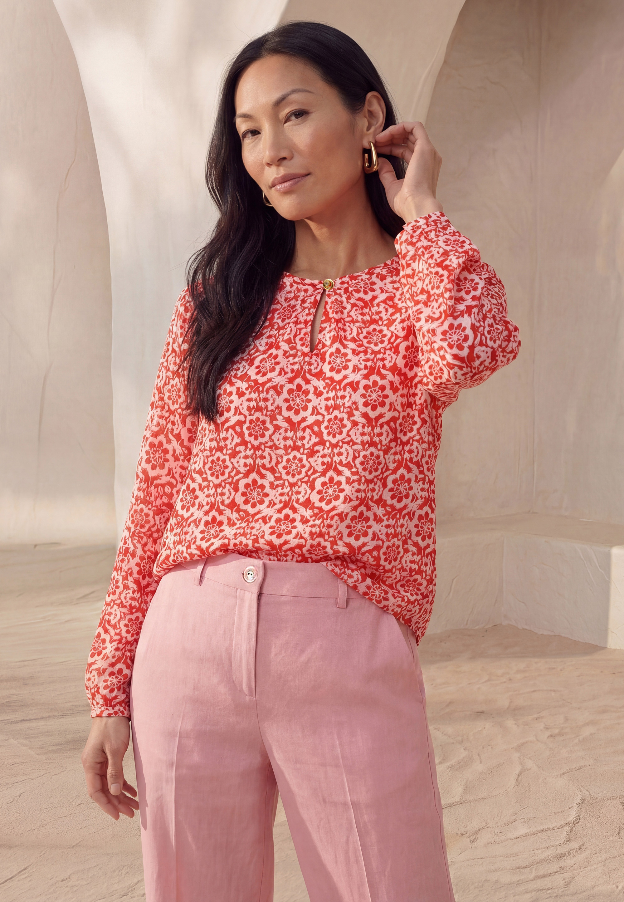BLOUSE - GLAMOUR - SANGUINE