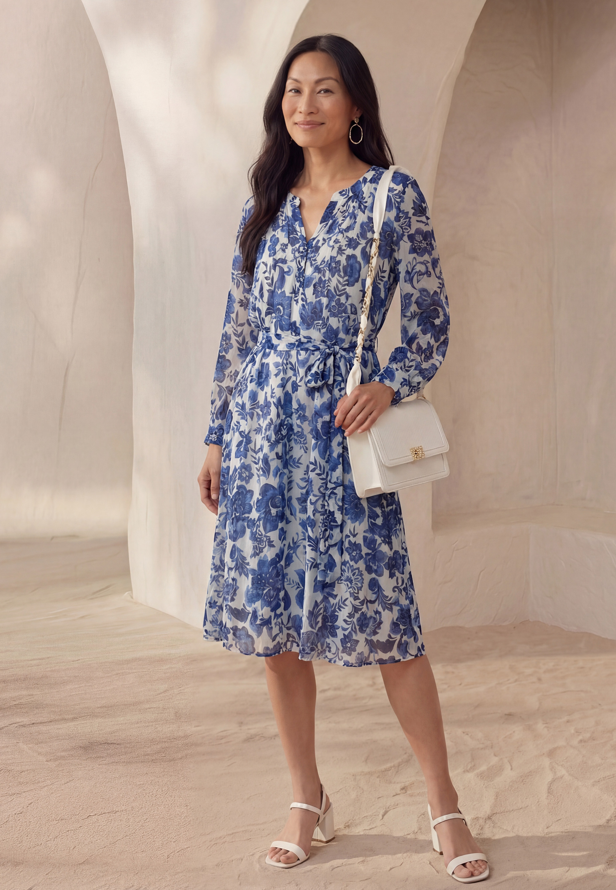 ROBE - LIANA - BLUE