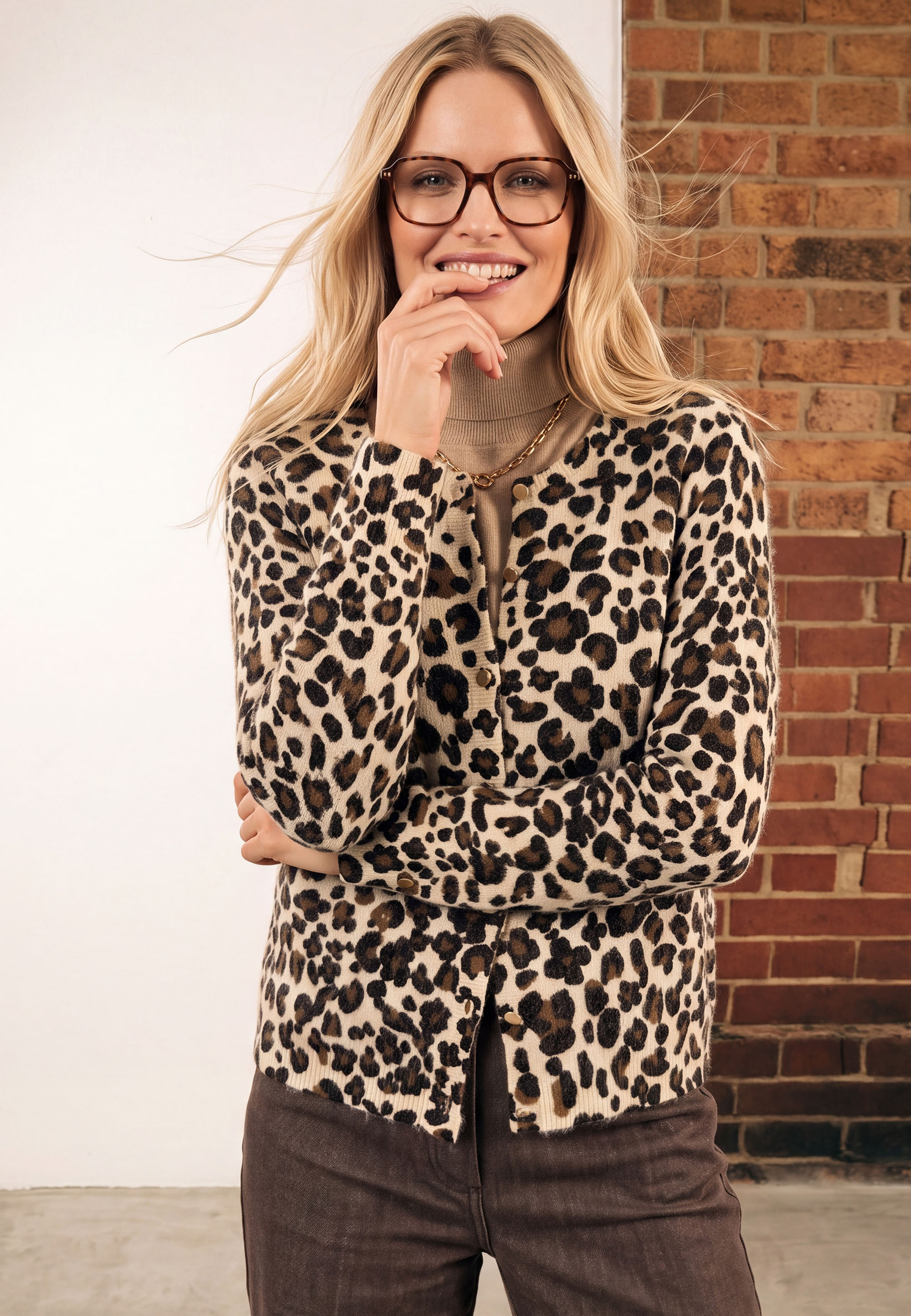 GILET - MARGAY - NOISETTE