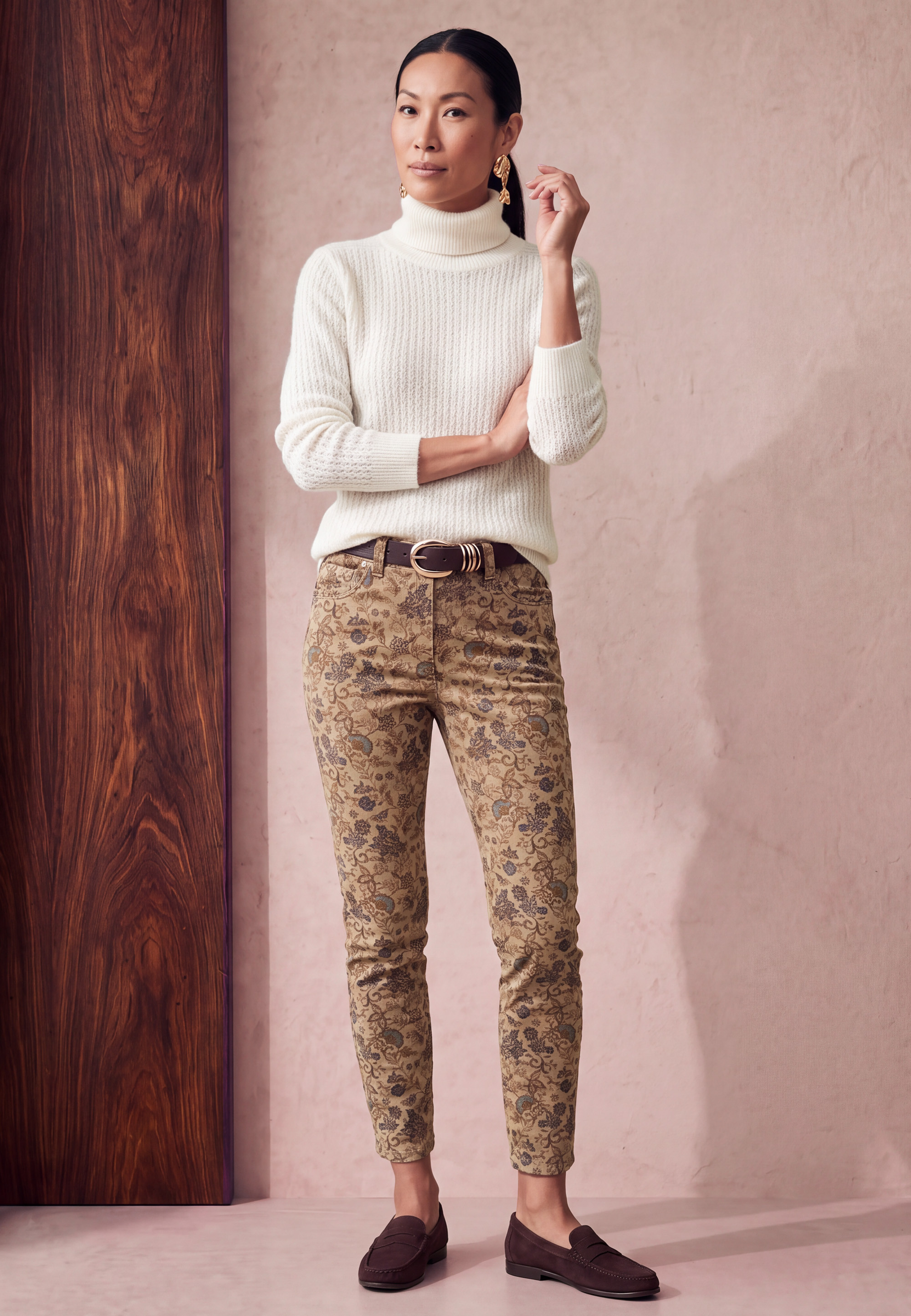 PANTALON VELOURS 7/8EME -...